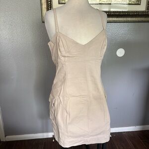 Cotton On Neutral Beige Dress